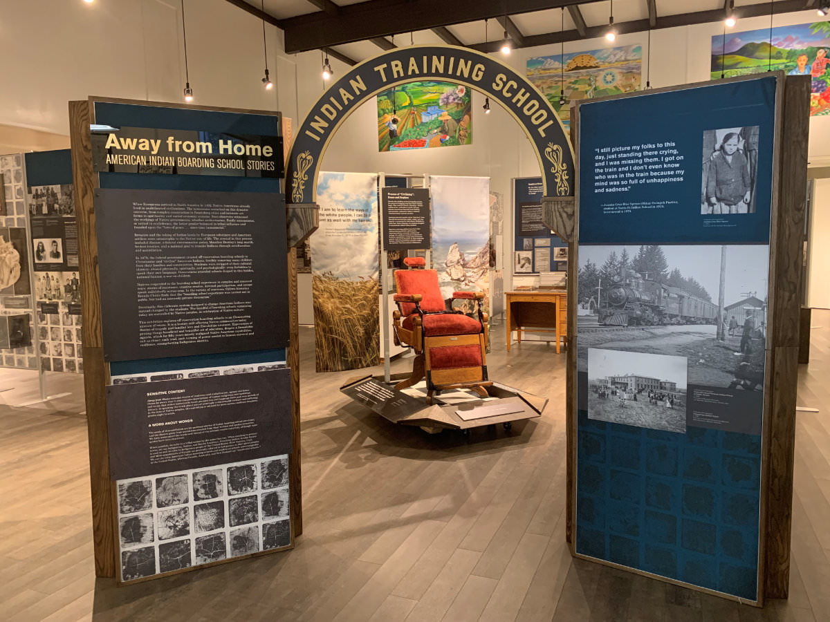 Away From Home displayed in the Sutter County Museum
