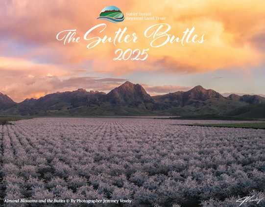 2025 Sutter Buttes Calendar Cover